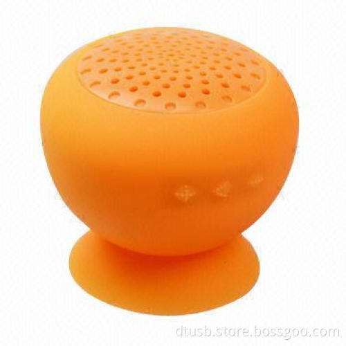 Mini Rubber Bluetooth Speaker with Phone Holder
